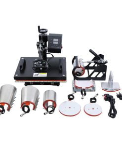 Presa termica personalizari 8in1, 4 modele de cani, farfurii, sepci, textile, VEVOR